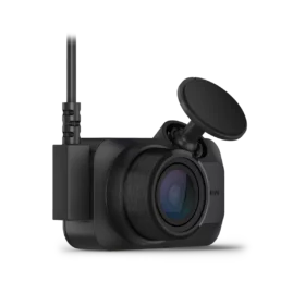 Garmin Dash Cam Mini 3 front right view with cable