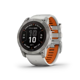 Garmin fenix 7X Pro - Sapphire Solar Edition Carbon Gray DLC Titanium with Black Band