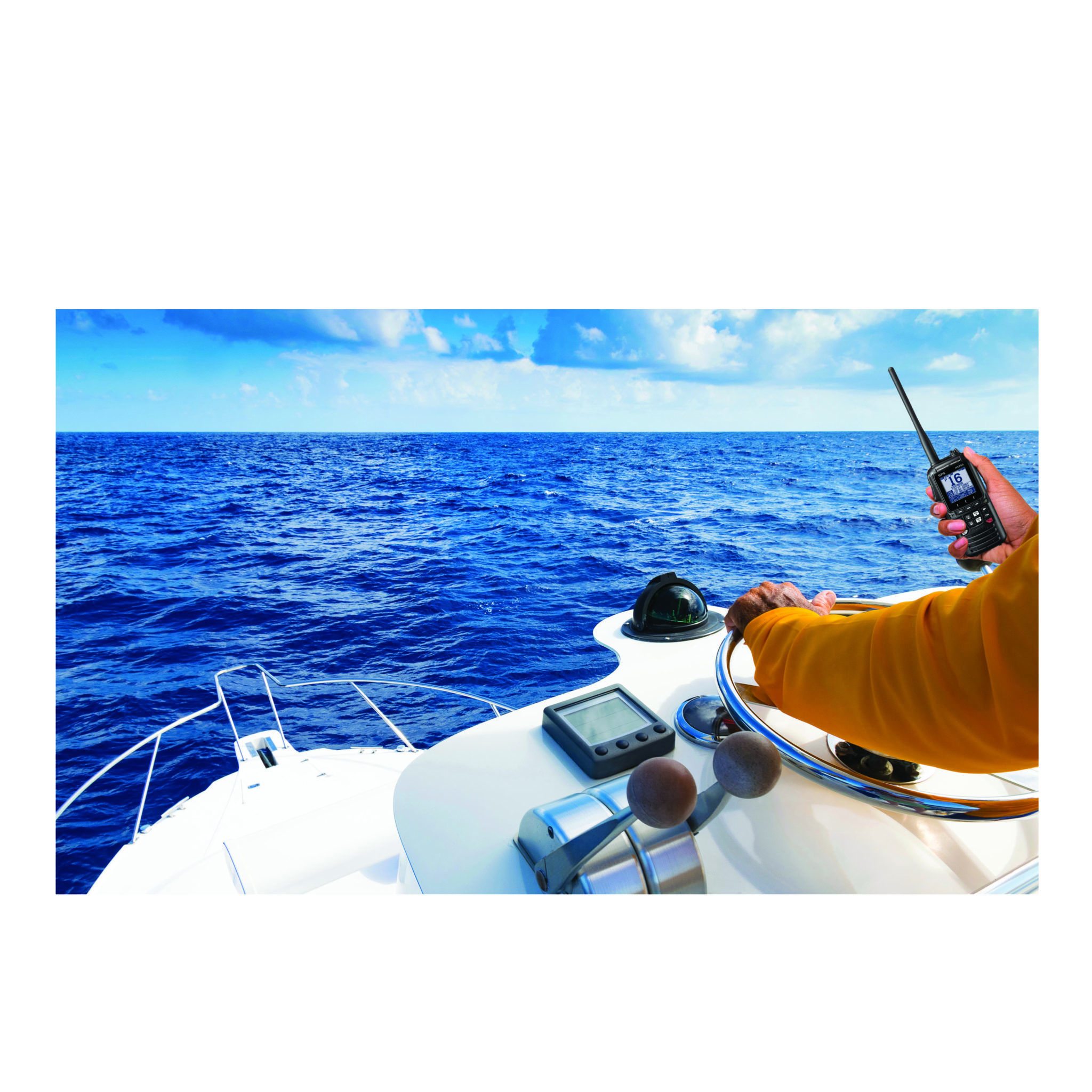 Standard Horizon HX890 Marine Transceiver Floating 6 Watt Class H DSC