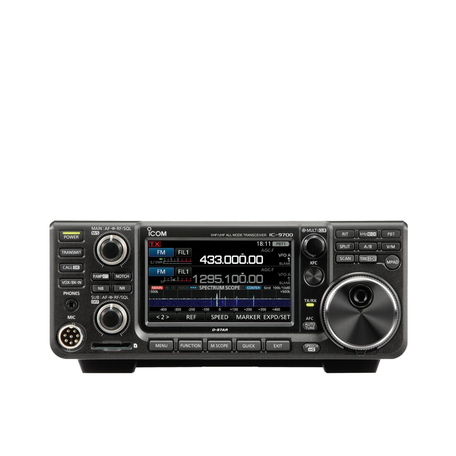 Amateur Radios IC9700 HF/VHF/UHF Transceiver GPSCentral.ca
