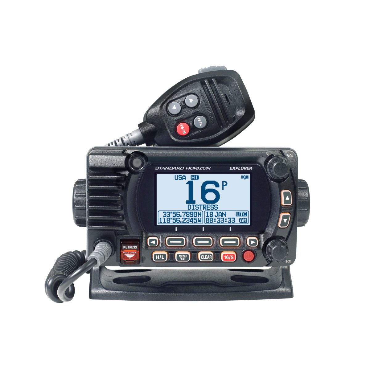 Marine Radios Standard Horizon GX1850 Fixed Mount VHF GPSCentral.ca