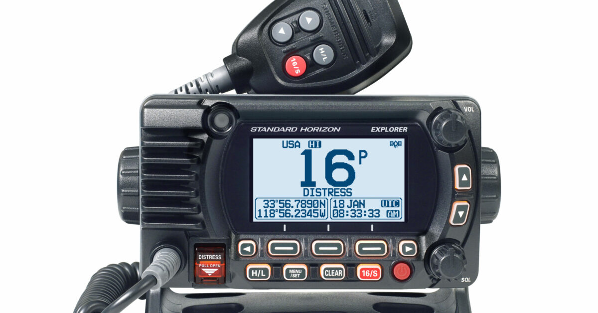 Marine Radios Standard Horizon GX1850 Fixed Mount VHF GPSCentral.ca