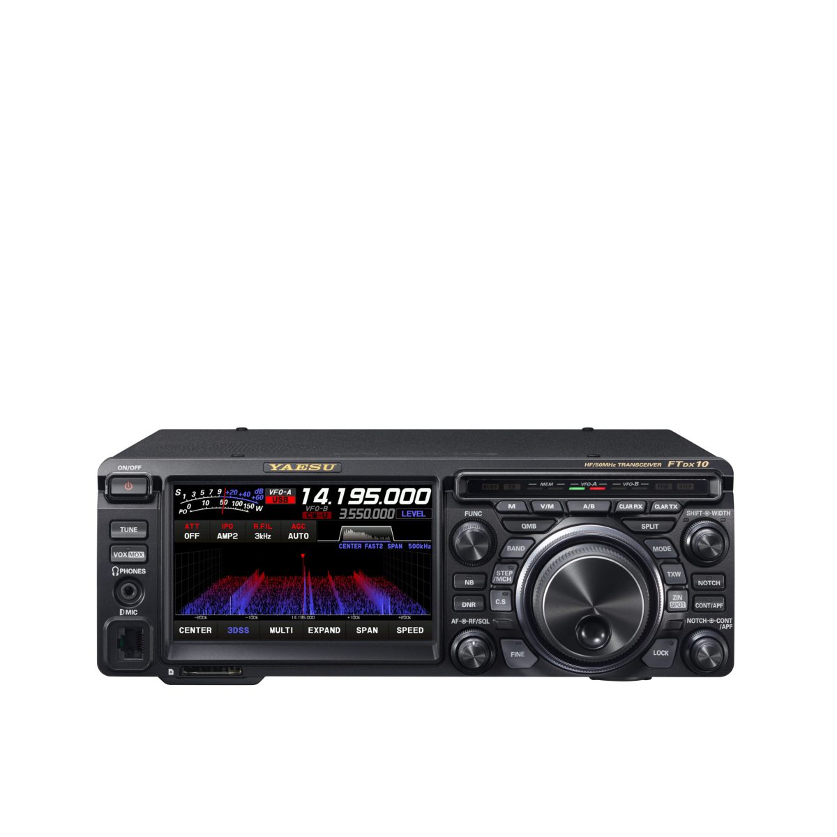 Yaesu FTDX10 Compact HF SDR Transceiver GPSCentral.ca