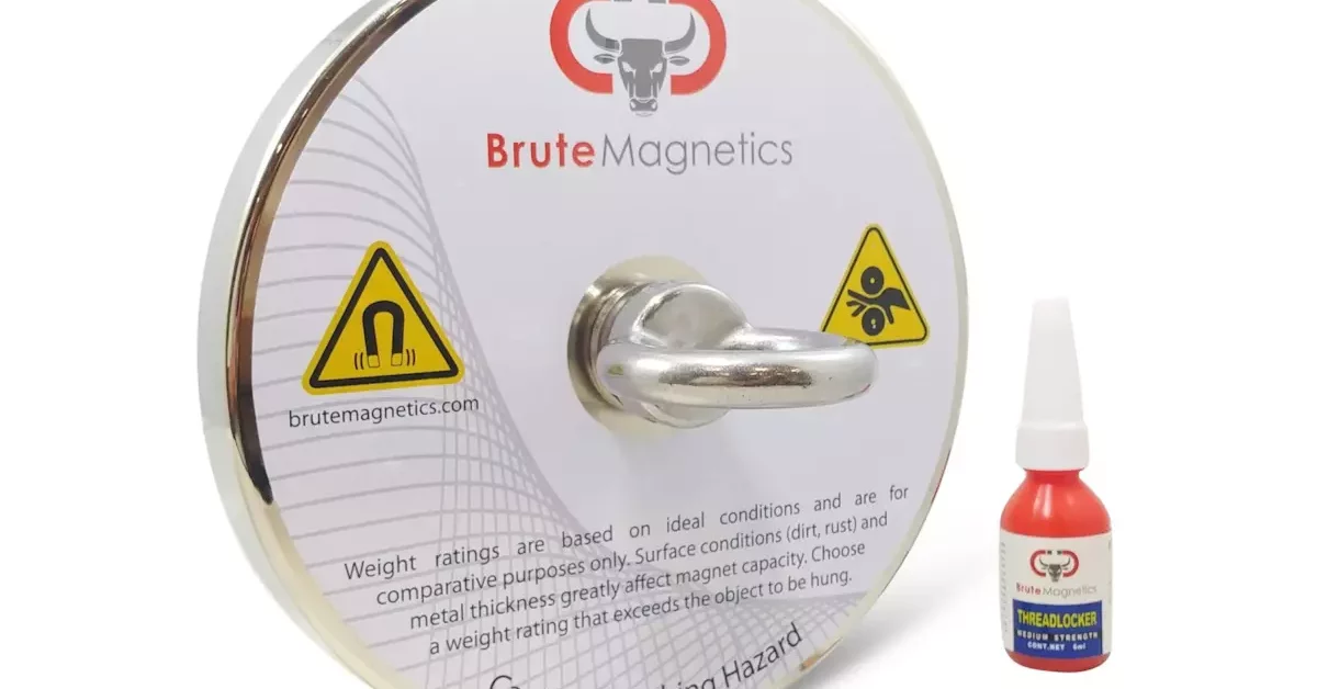 Brute 7.09″ “DOCK BUSTER” Neodymium Fishing Magnet (60-CASE) –