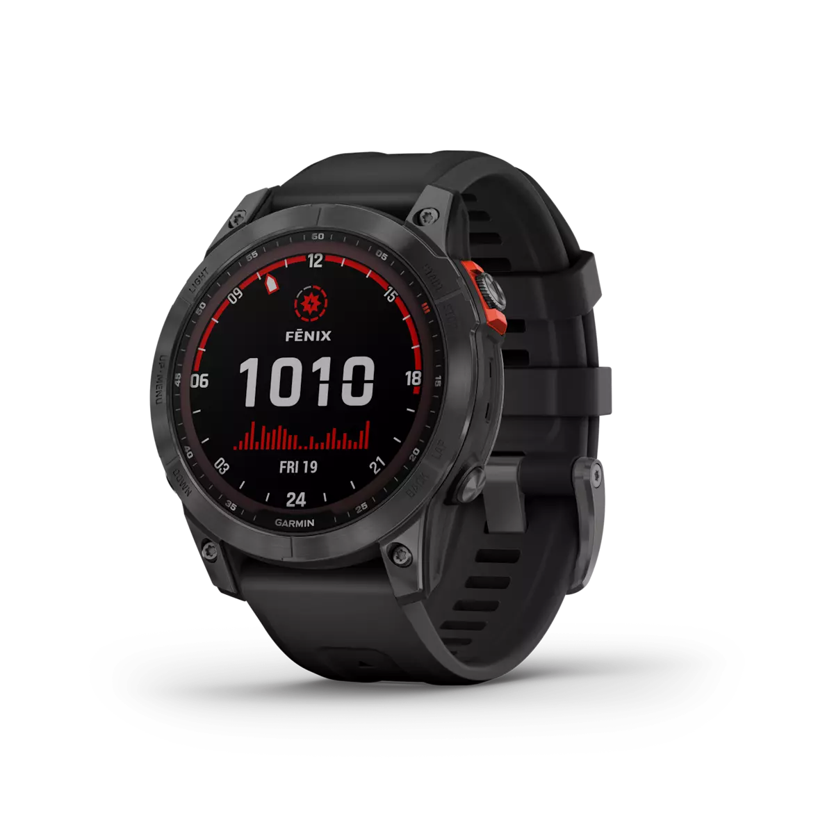 Garmin Fenix 5 Slate Gray with Black Band Modèle 3D - Télécharger  Électronique on