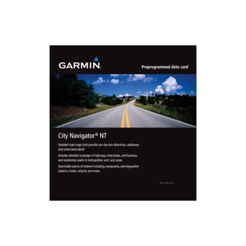 Garmin City Navigator Europe NTU on microSD card with SD adapter