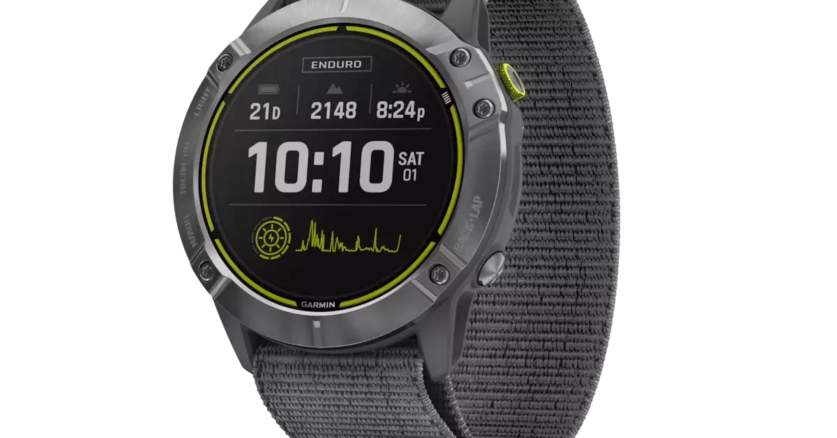 Garmin Enduro Smartwatch Sport Watch Run Tracker GPS Central