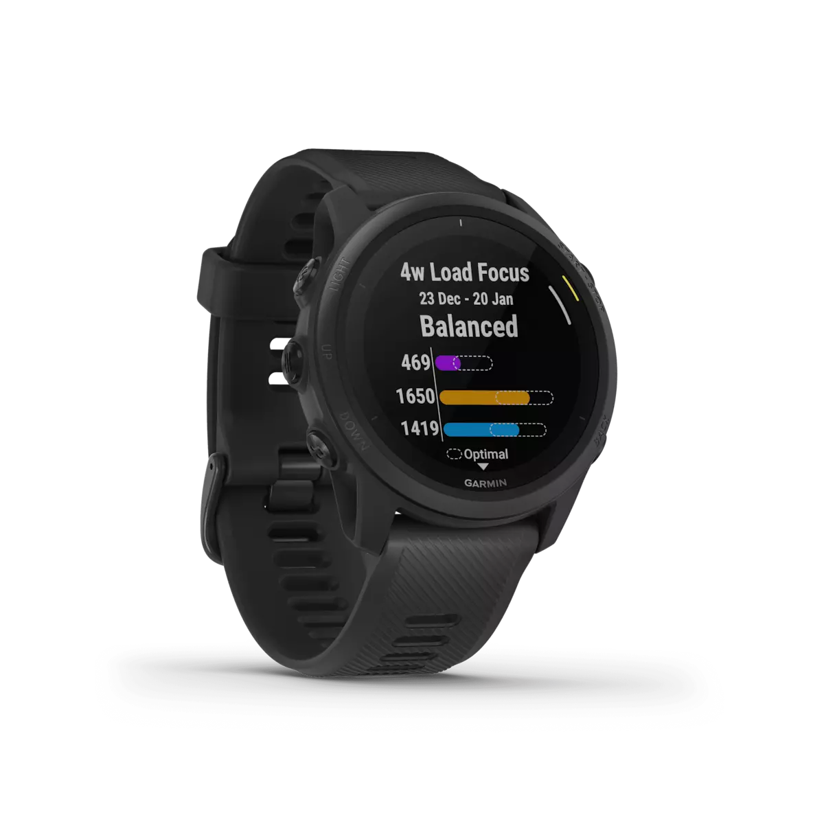Garmin Forerunner 745, GPS Running Watch, Detailed Training Stats and  On-Device Workouts, Essential Smartwatch Functions, Whitestone