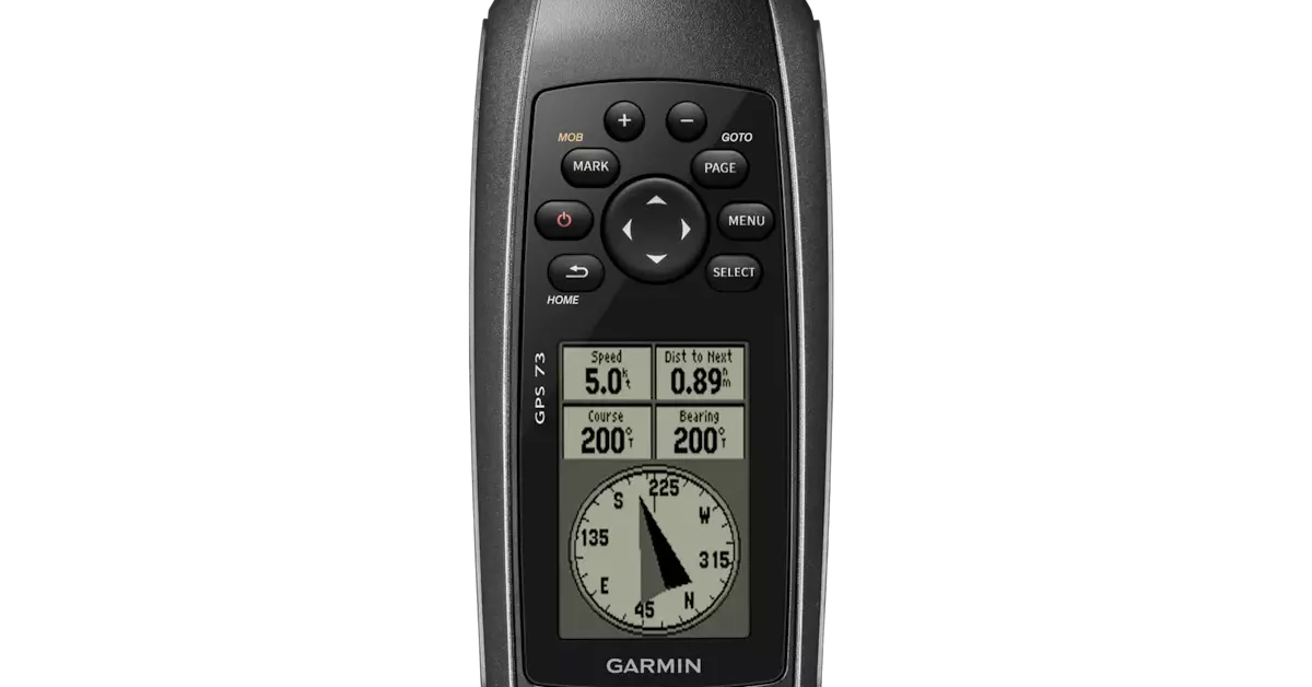 Garmin GPS 73, Floating GPS Handheld Navigator GPSCentral.ca