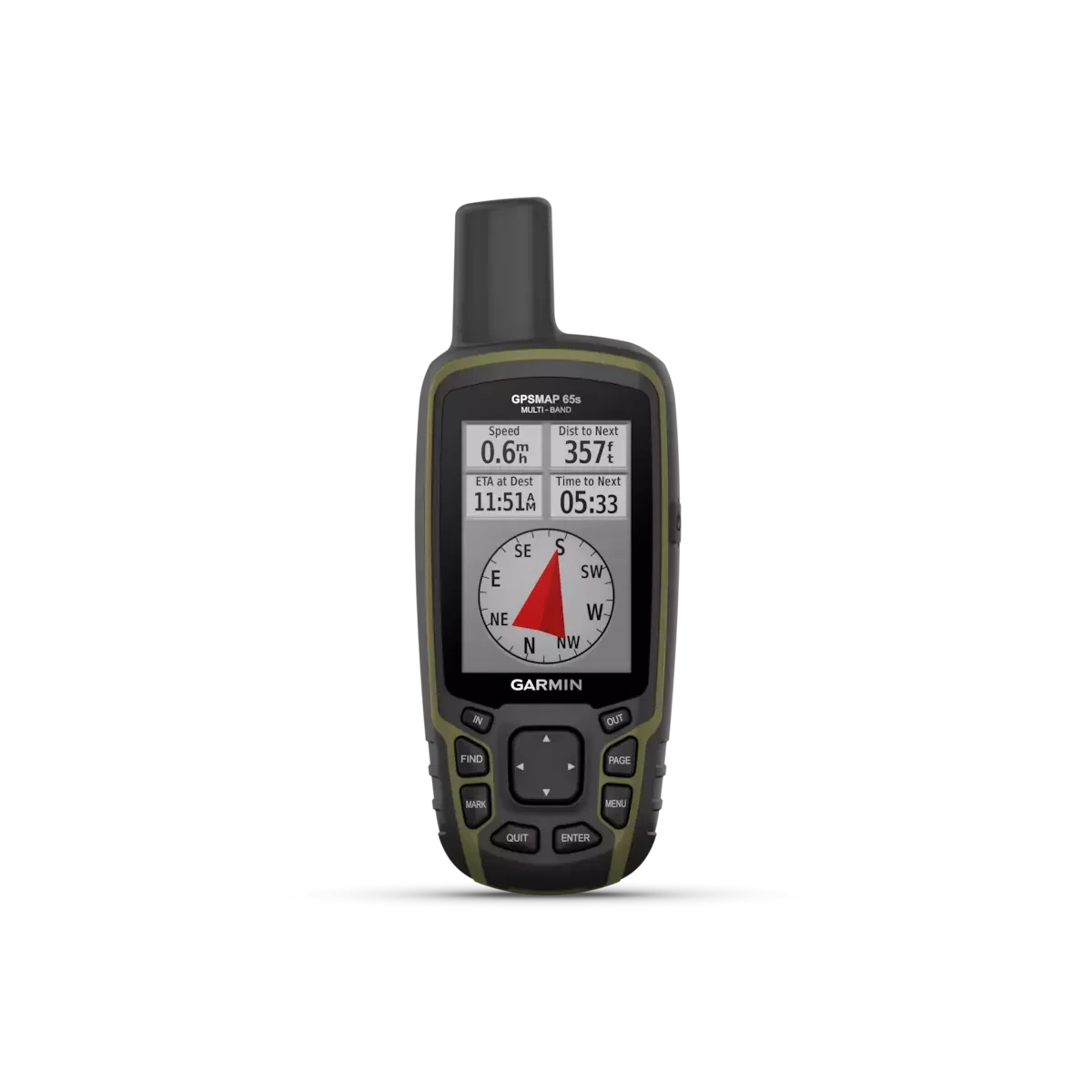 Garmin GPSMAP 65s MultiBand GNSS with Sensors GPSCentral.ca