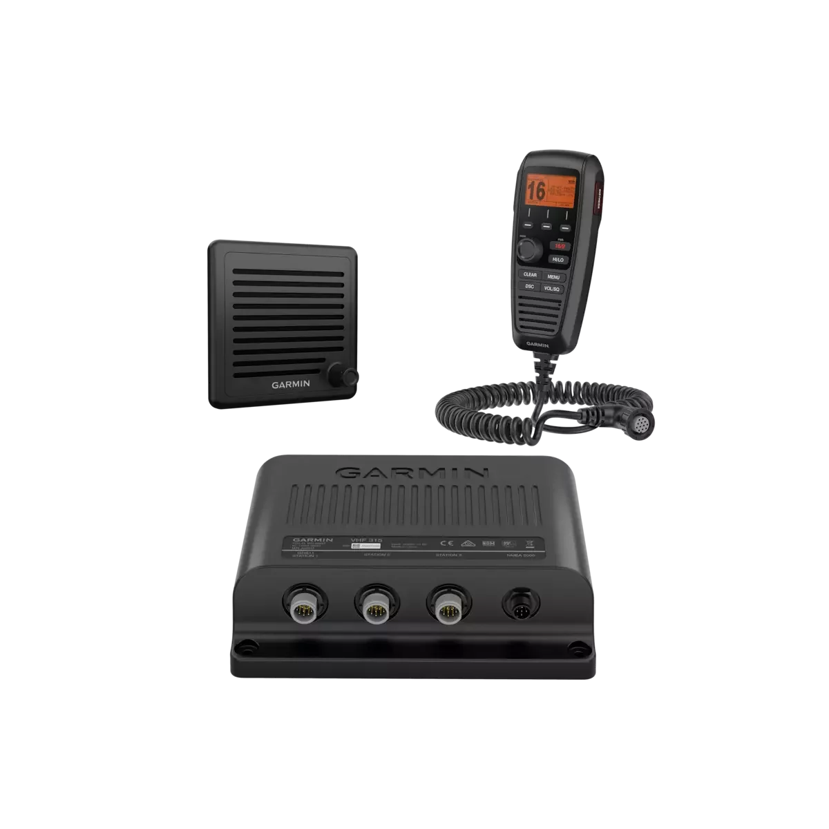 Garmin VHF 315 Marine Radio (0100204700) GPSCentral.ca