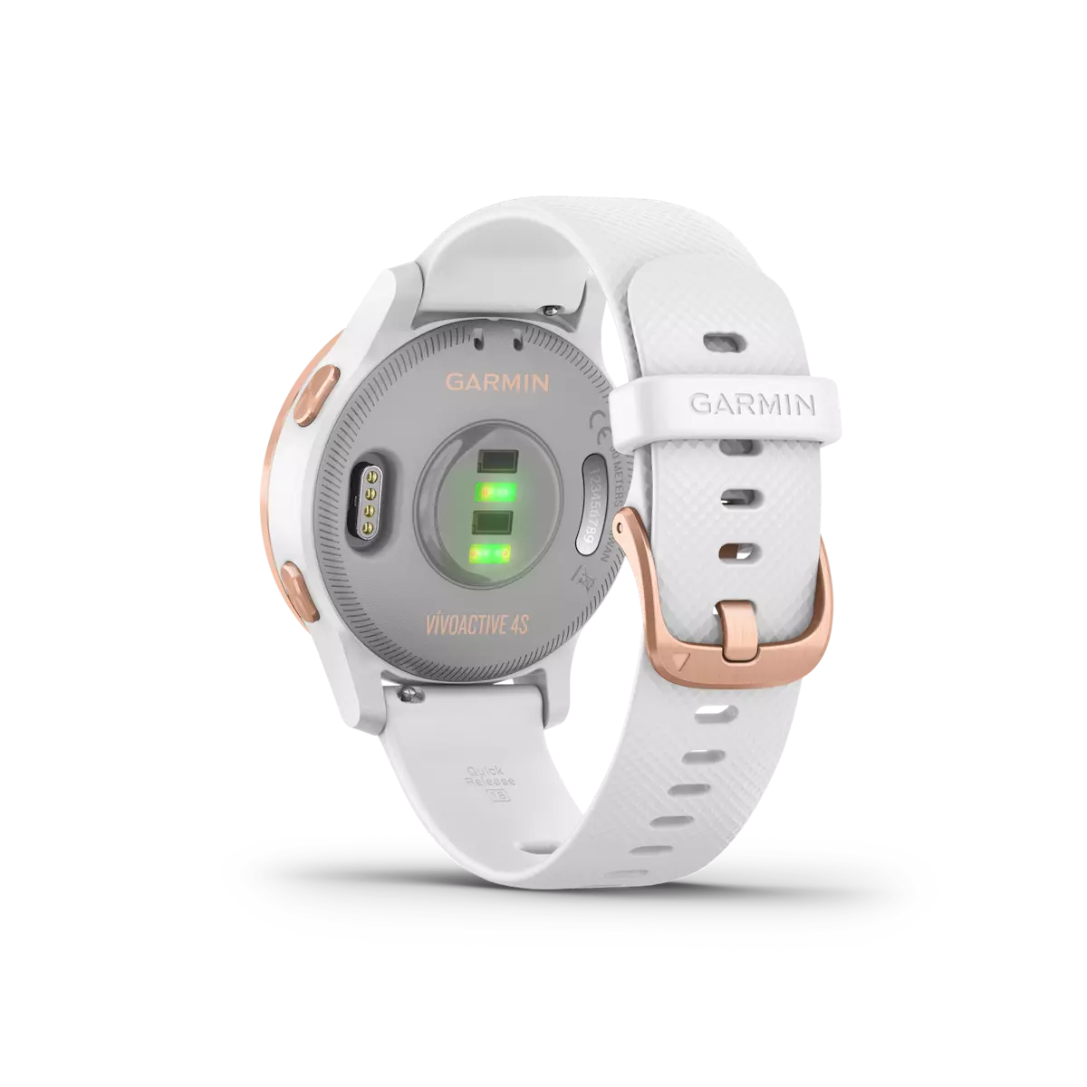 Montre connectée gps cardio - VIVOACTIVE 4S blanche or GARMIN