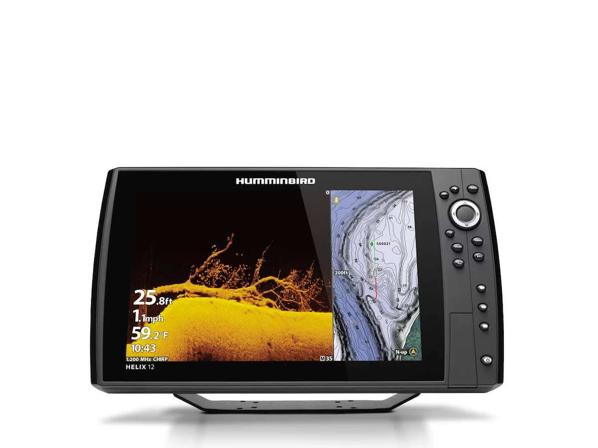 Humminbird Helix 12 CHIRP MEGA DI GPS G4N Chartplotters Sonar