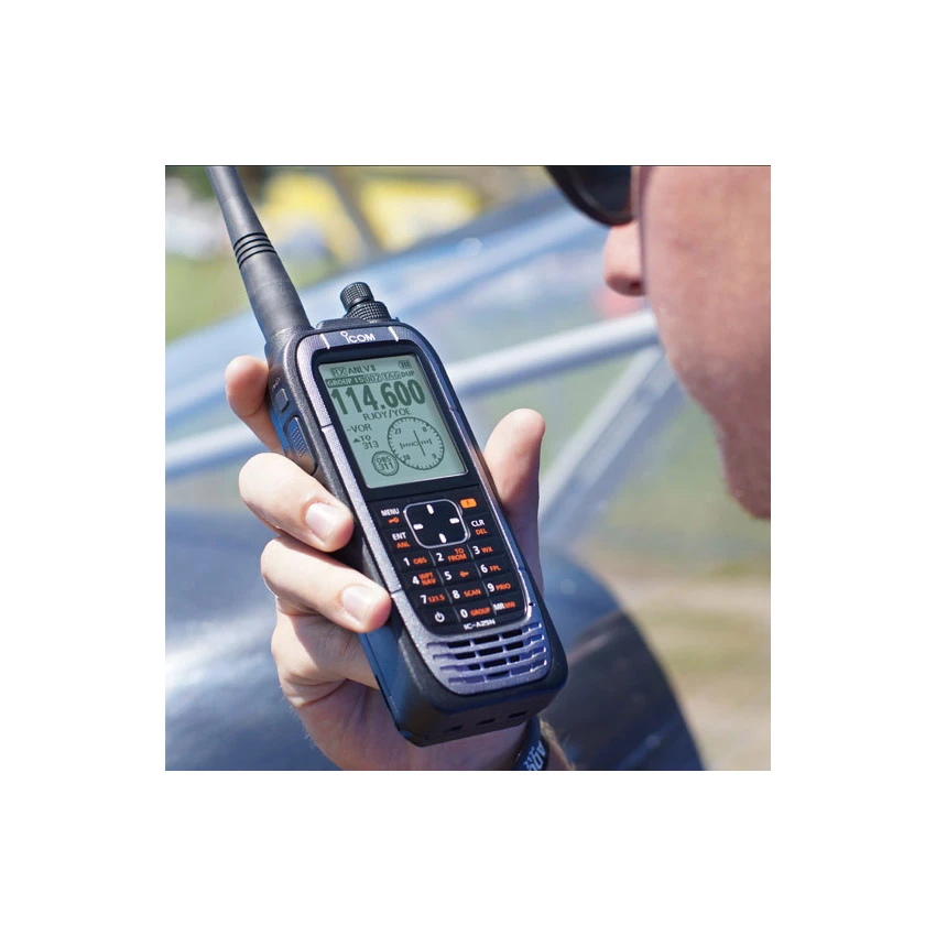ICOM IC-A25N Handheld VHF Airband Transceiver (Nav/Comm)