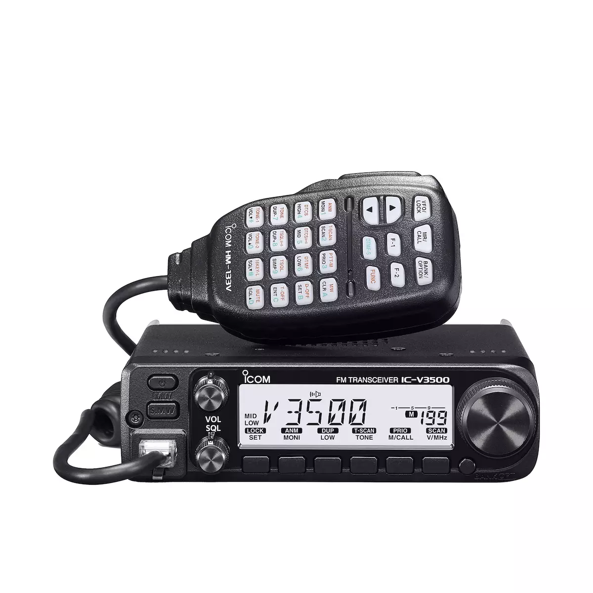 Icom IC-V3500 144 MHz FM Mobile – GPS Central