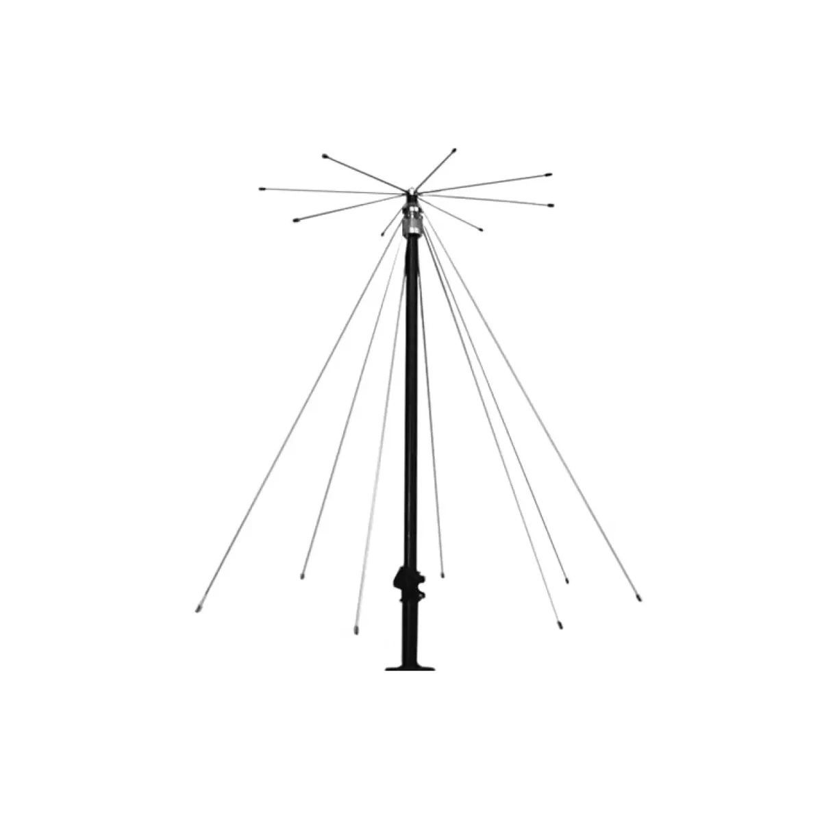 MFJ1866 251300 Mhz VHF Discone Antenna with SO239 GPS Central
