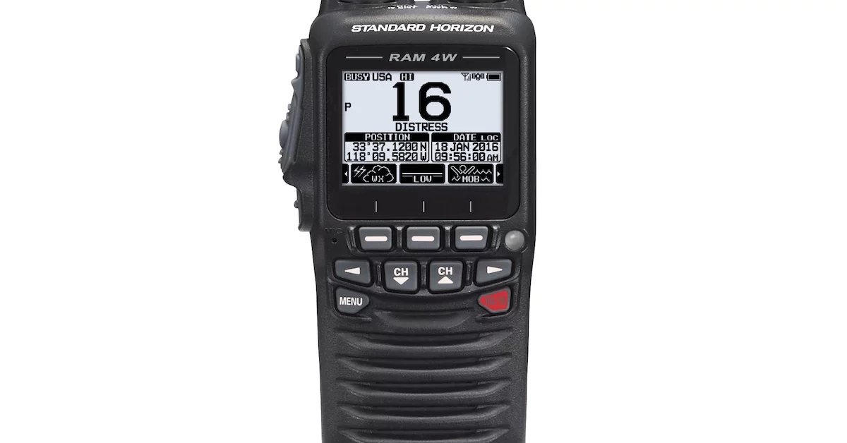 Standard Horizon SSM71H RAM4W Wireless Microphone