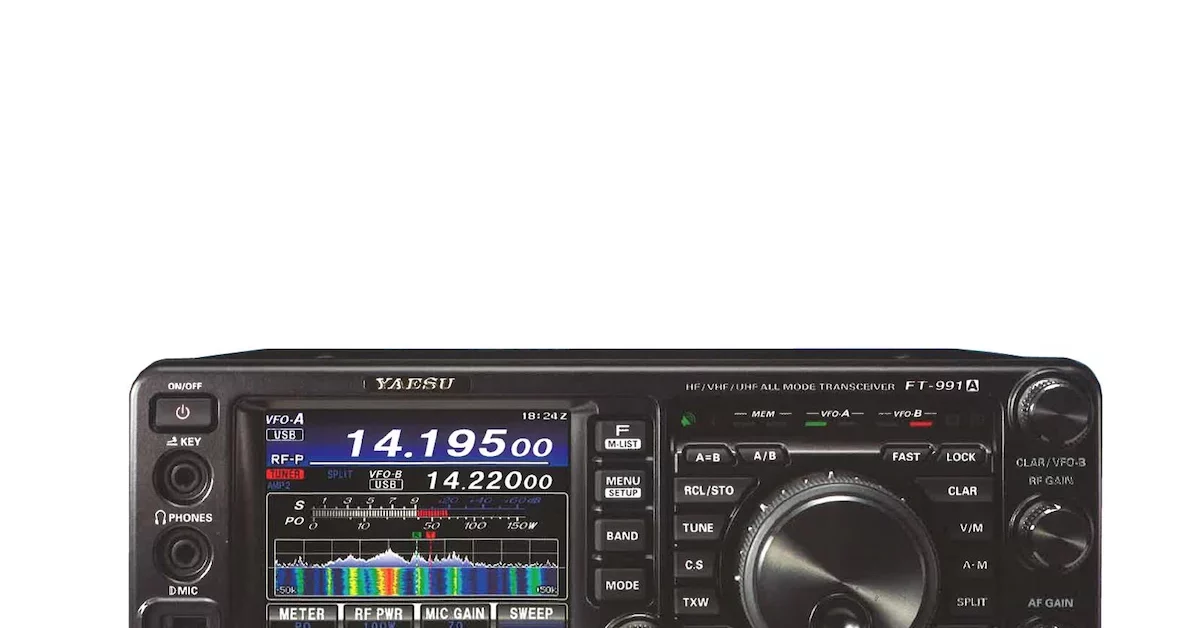 Yaesu FT-991A All-Band, Multimode Portable Transceiver - GPSCentral.ca