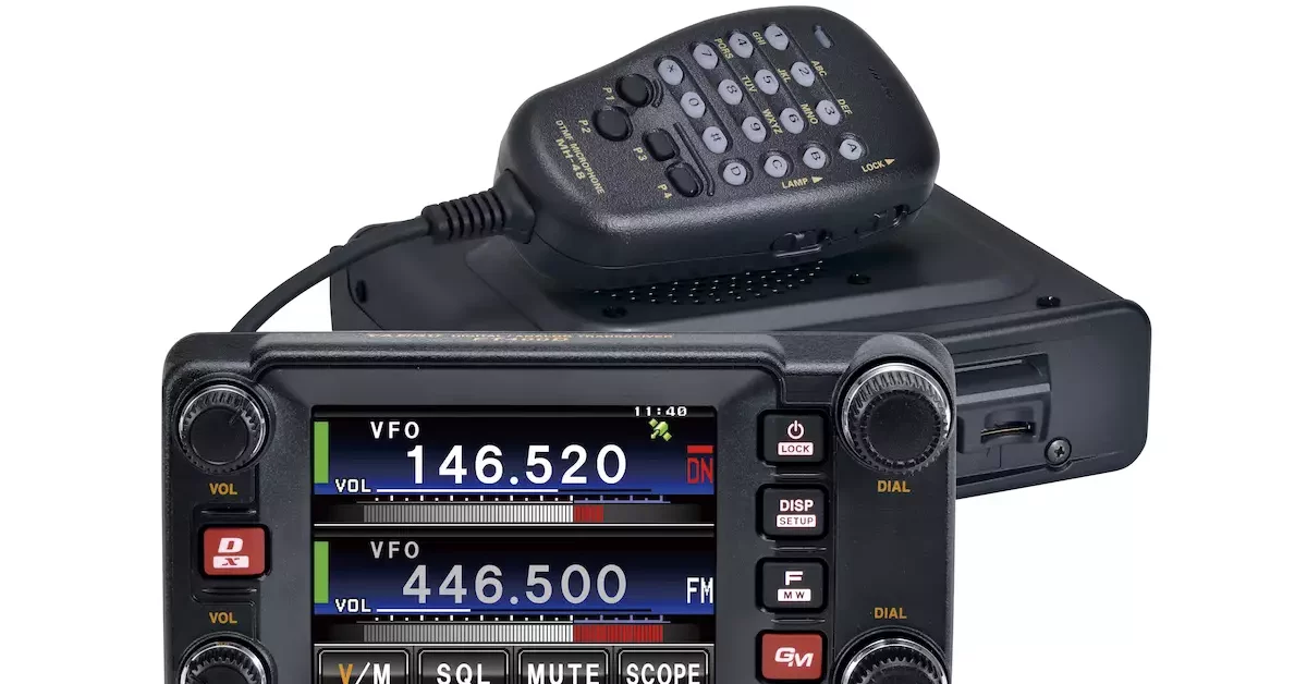 Yaesu FTM400DR Dual Band Digital Mobile Transceiver GPSCentral.ca