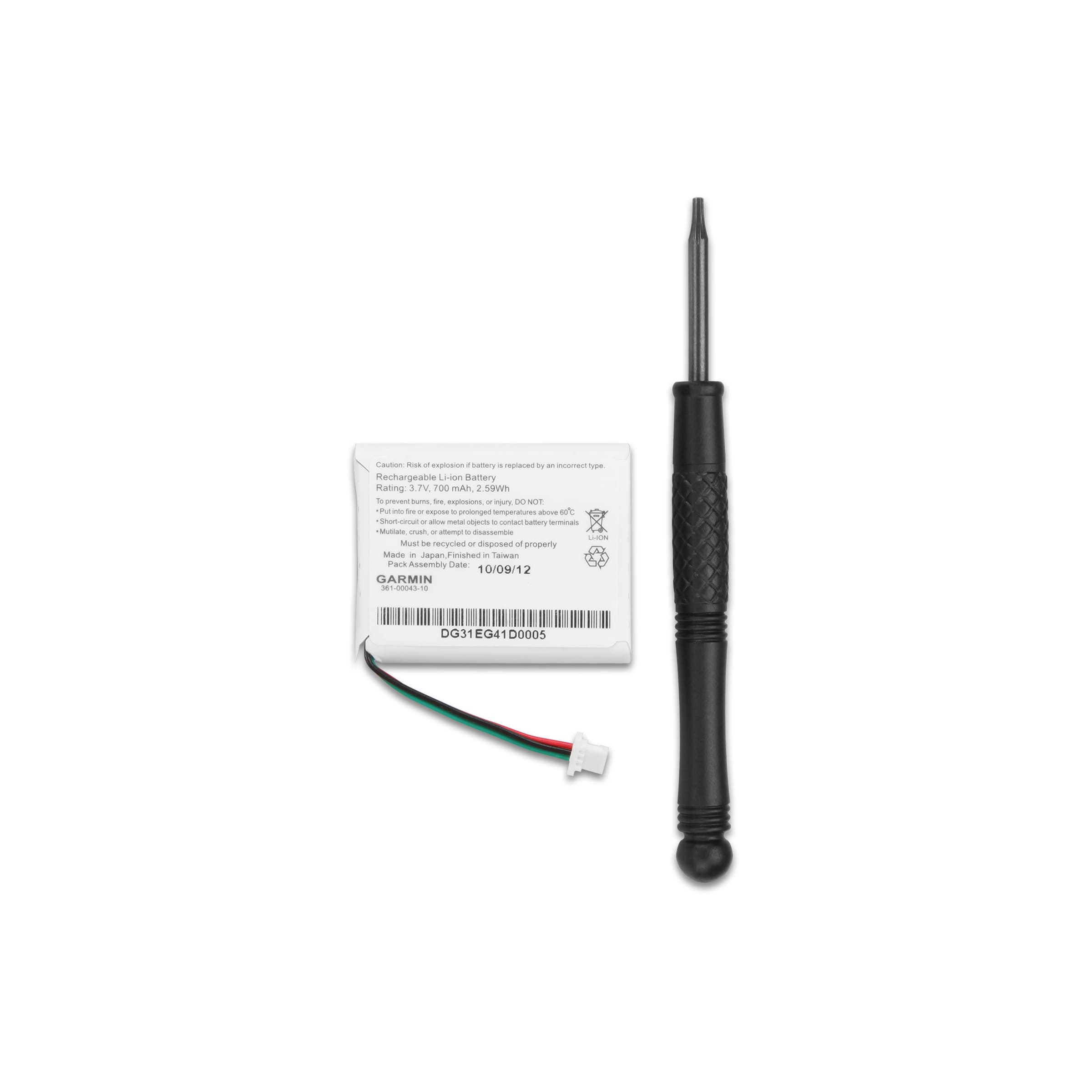Garmin Lithium ion Battery for Delta Handheld 010 11864 00 GPSCentral
