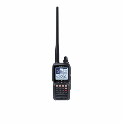Yaesu FTA-550 airband transceiver for aircraft communication with versions FTA-550L and FTA-550AA