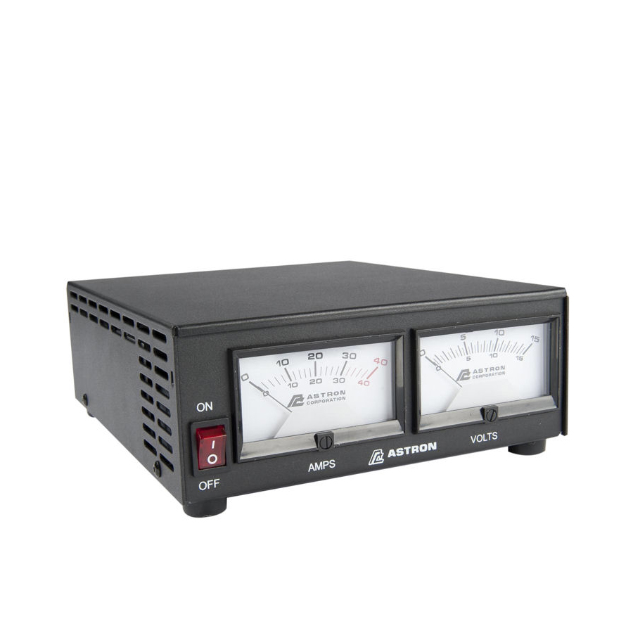 25 Amp Continuous Astron SS-30M 30 Amp Switching Power Supply with Meters 