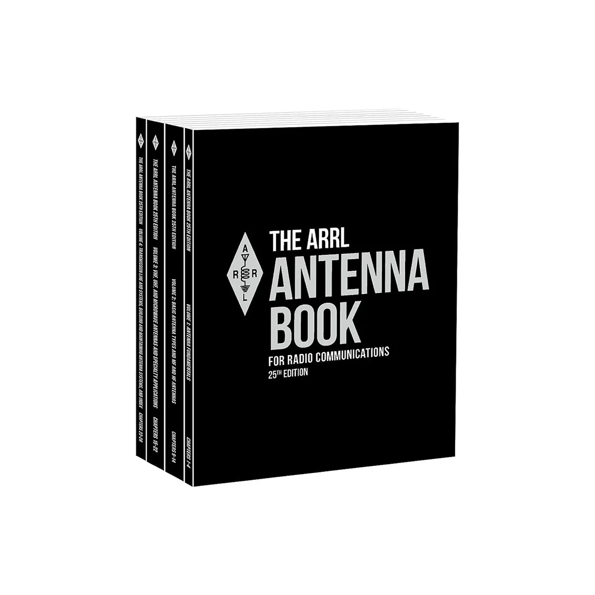 ARRL Antenna Book 25th Edition 4Volume Set (1830) GPS Central