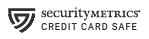 SecurityMetrics card safe certification logo