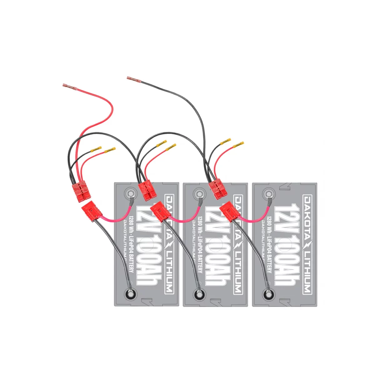 Connect-Ease 36V trolling motor connection kit on dakota lithium batteries