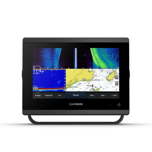 Garmin GPSMAP 723xsv split screen