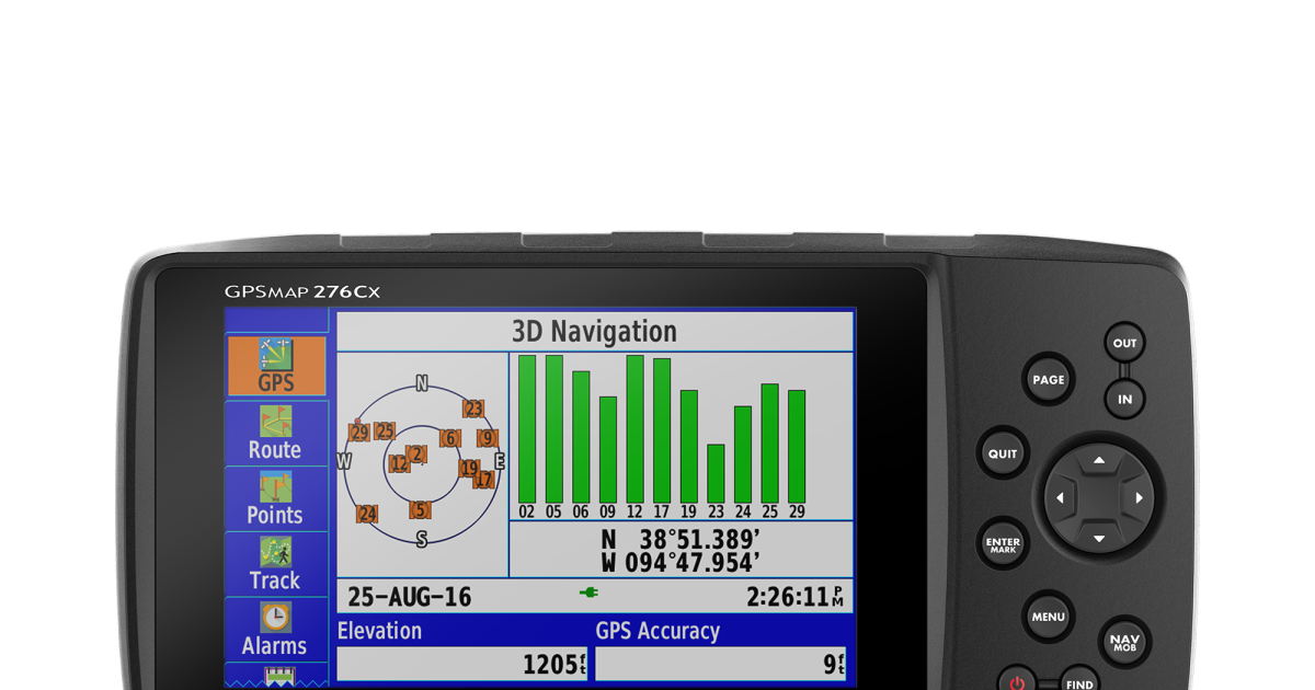 Garmin GPSMAP 276Cx GPS Navigator @ GPS Central Canada