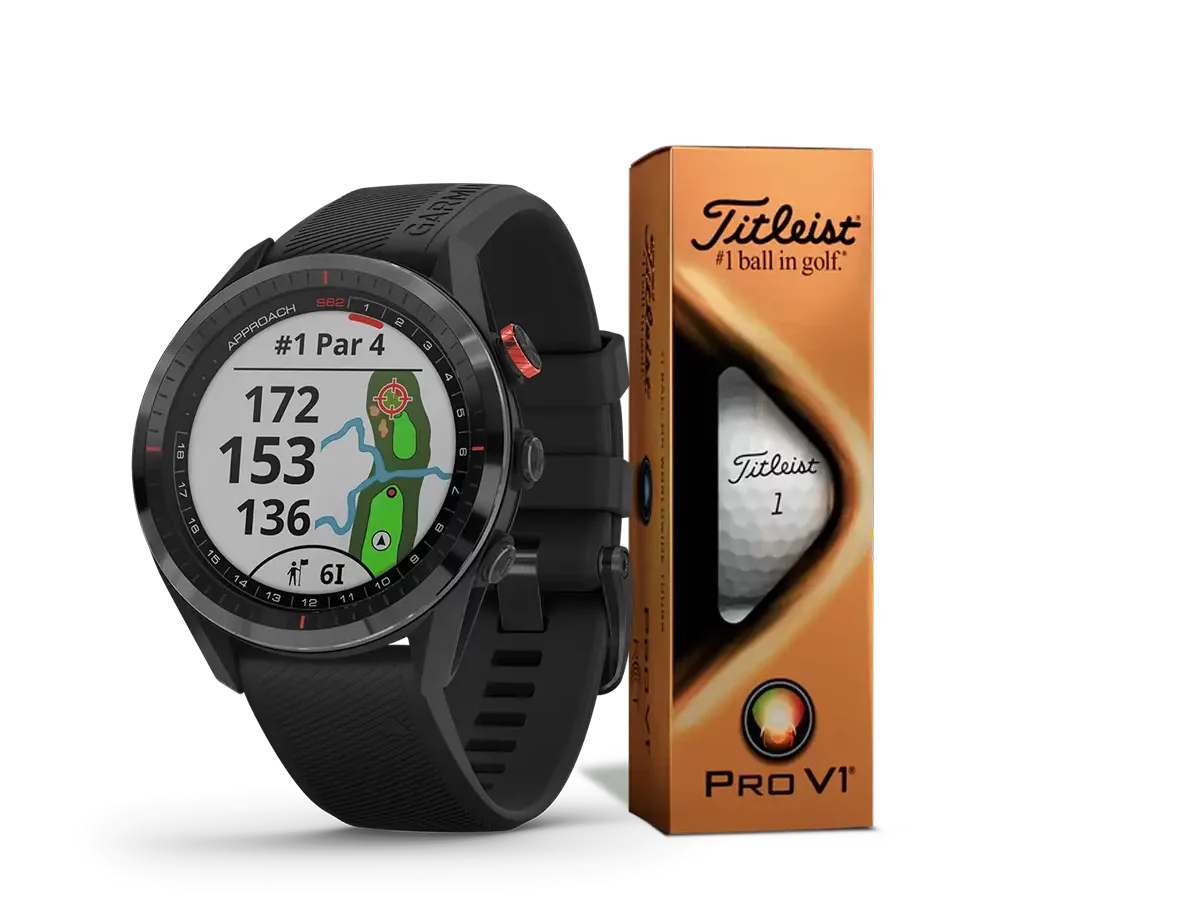 Garmin Approach S62 Golf GPS Watch (010-02200-00/01/02) – GPS Central
