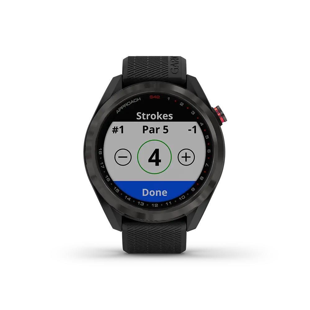 Garmin Approach S42 GPS Golf SmartWatch (010-02572-10/11/12)