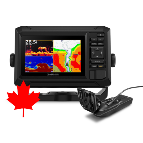 ECHOMAP UHD2 55cv with GT20-TM Transducer and Garmin Navionics+ Canada & Alaska Mapping