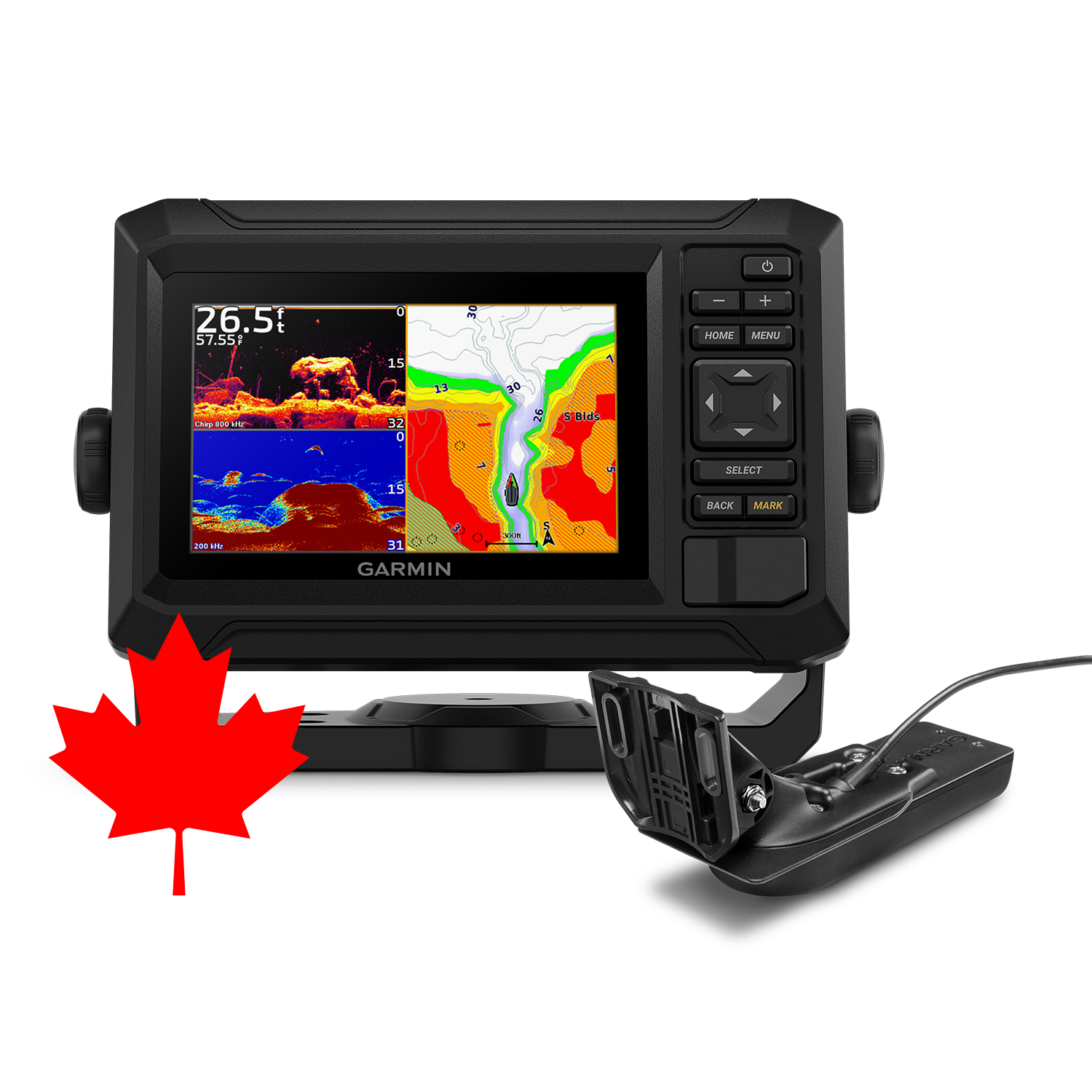 Garmin ECHOMAP UHD2 55cv Chartplotter (010-02592-50) - GPS Central