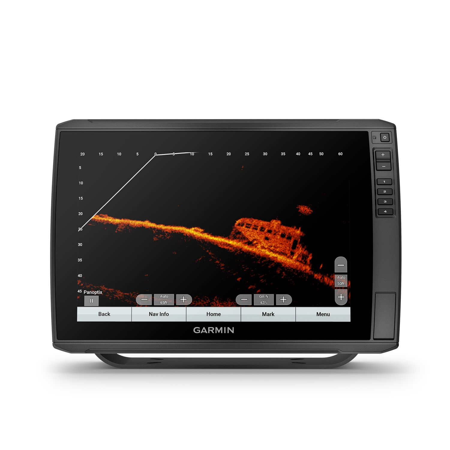 Garmin ECHOMAP Ultra 126sv & LiveScope Plus System Bundle