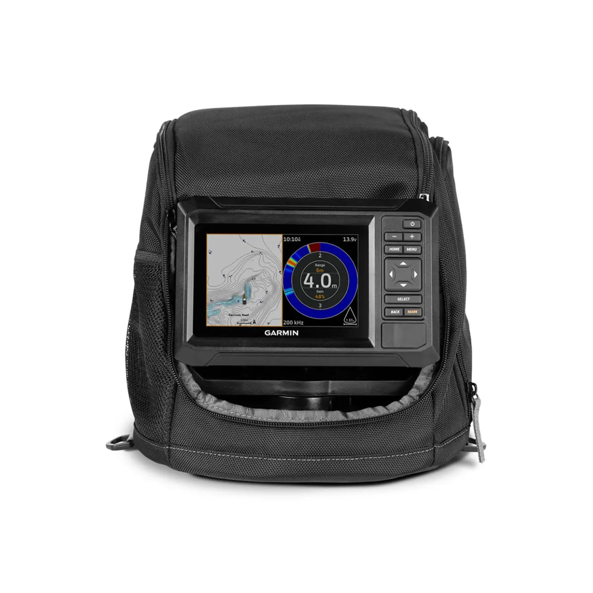 Garmin ECHOMAP UHD2 55cv Ice Fishing Bundle GPS Central