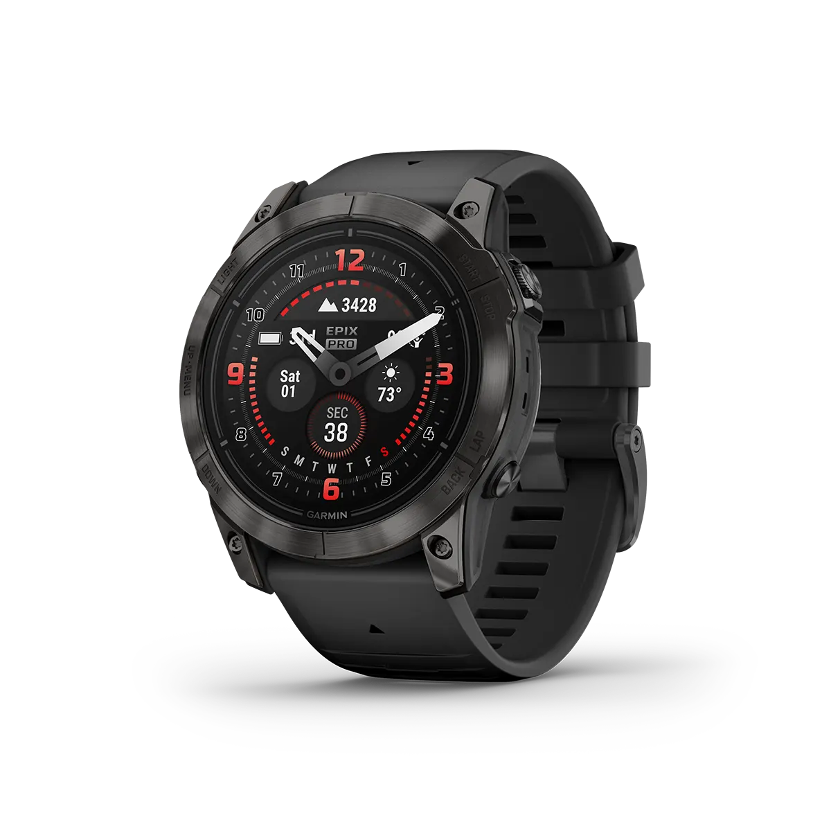 Garmin epix PRO Gen 2 51mm Sapphire in black