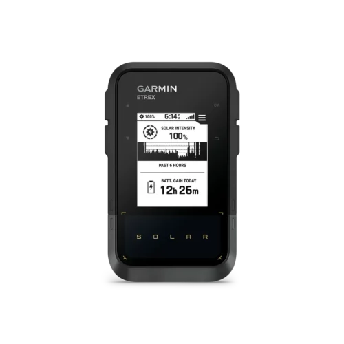 Garmin Etrex Solar - solar intensity