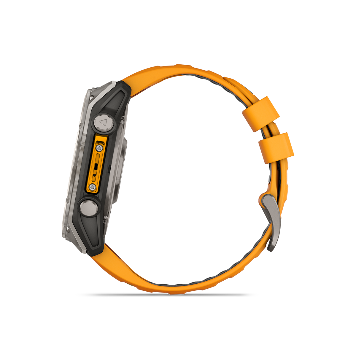 Garmin fenix 5 plus sapphire titanium bezel orange rubber strap online