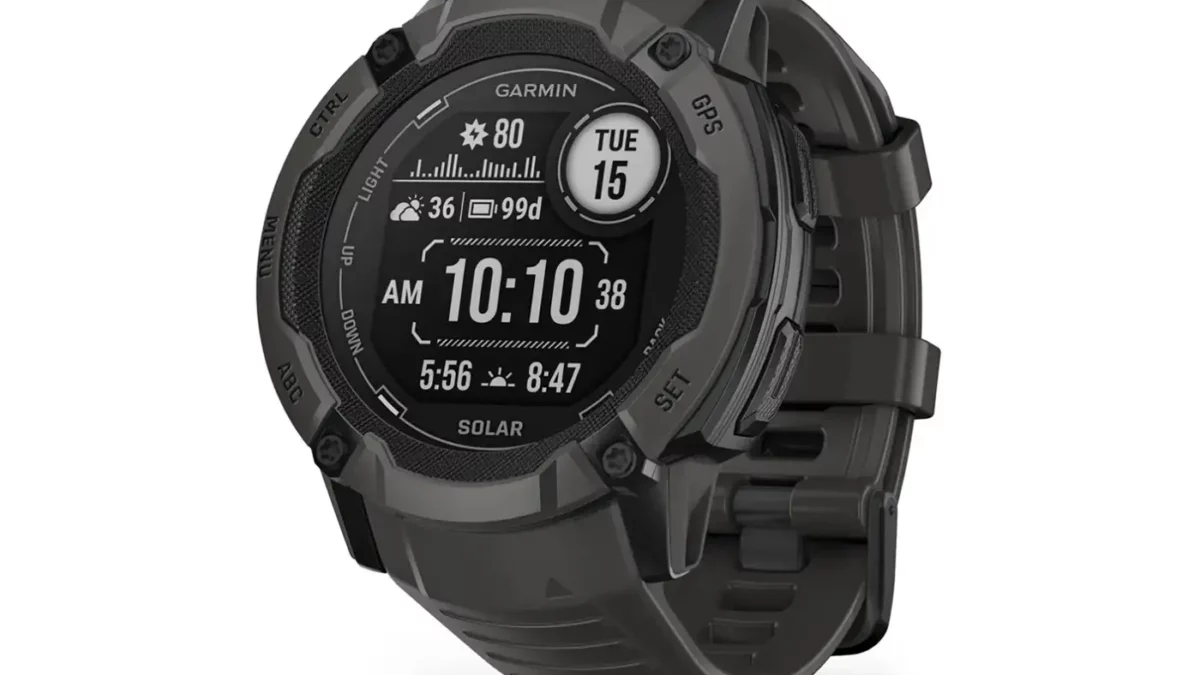  Garmin Instinct 2X Solar, Rugged GPS Smartwatch, Built-in  Flashlight, Solar Charging Capability, Multi-Band GNSS, Moss : Electronics