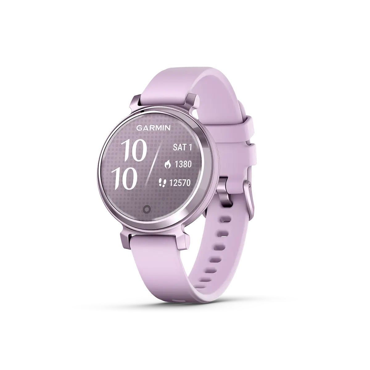 Garmin Lily 2 Metallic Lilac with Lilac Silicone Band