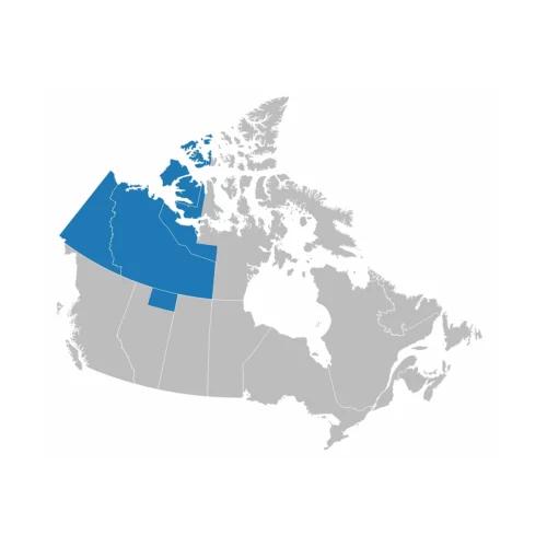 Garmin Topo Canada coverage - northwest