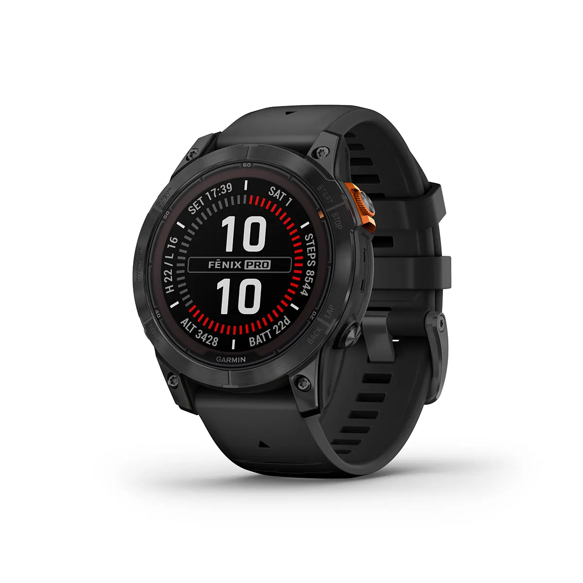 Garmin fenix 7 Pro Solar in Slate Gray with Black Band