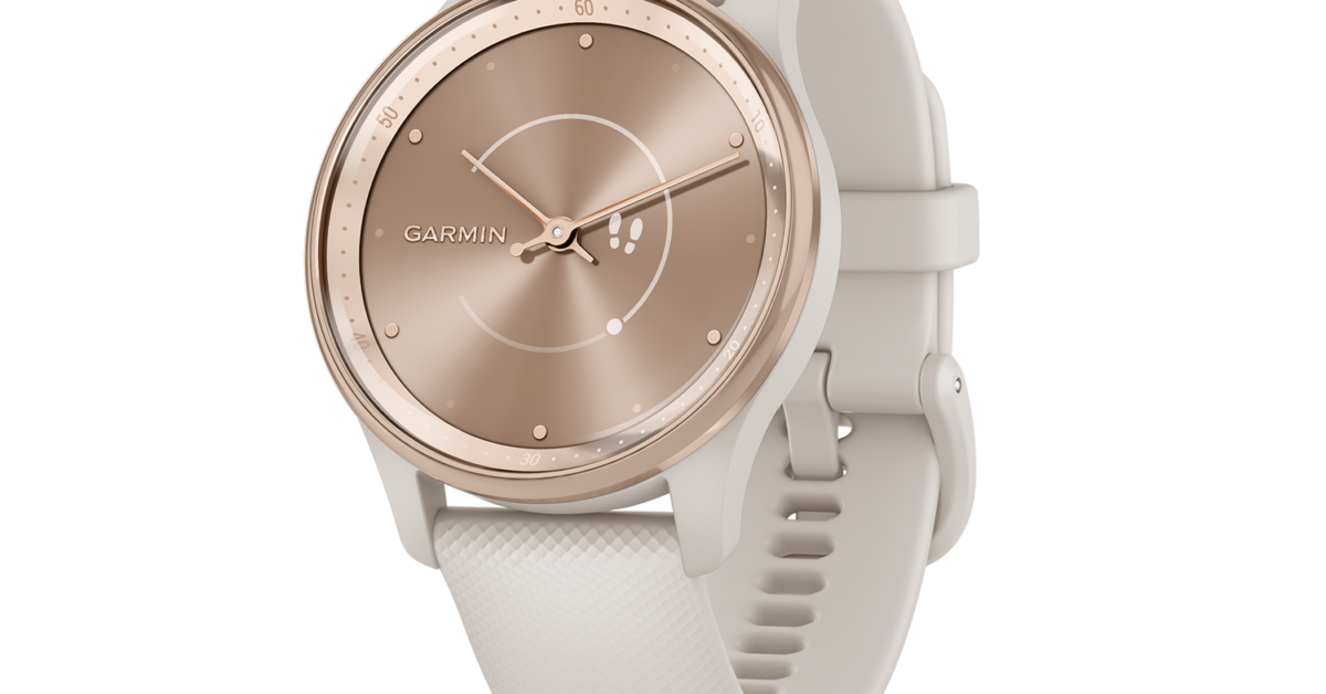 Garmin vivomove rose gold grey deals