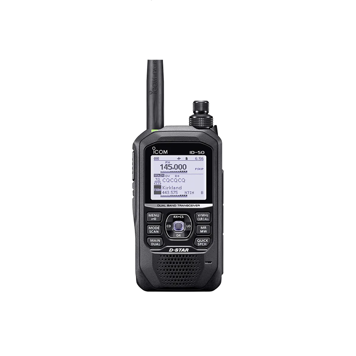 Icom ID-50A VHF/UHF Dual Band Digital Transceiver - GPS Central