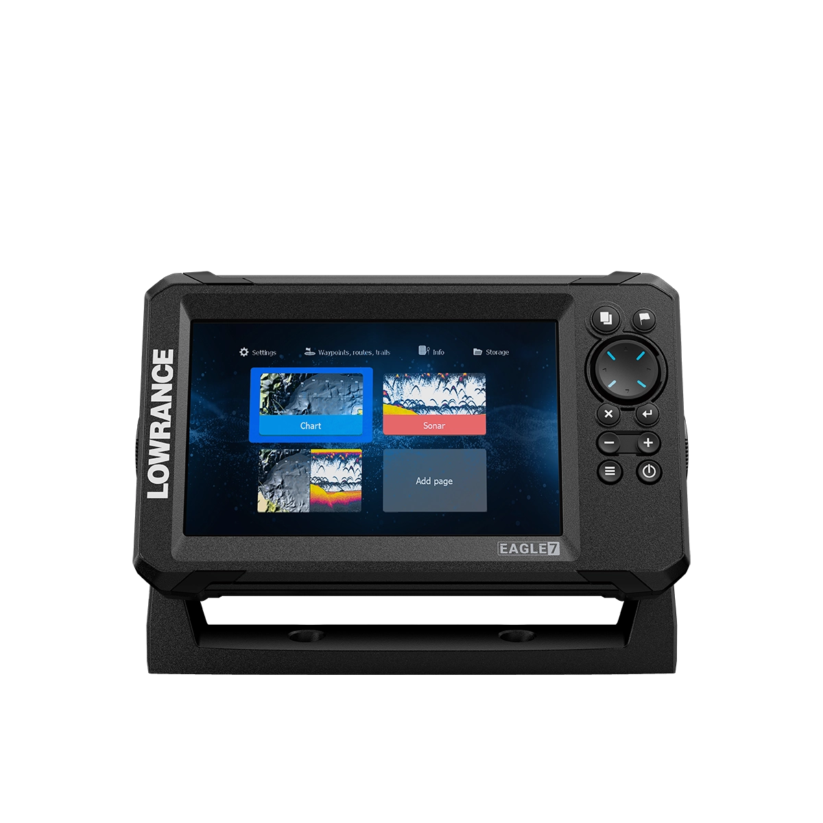 Lowrance EAGLE 7 TripleShot HD with C-MAP (000-16228-001) - GPS Central