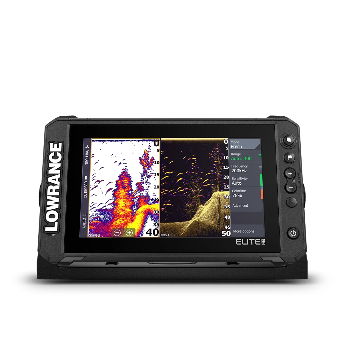 Lowrance ELITE FS 9 front view