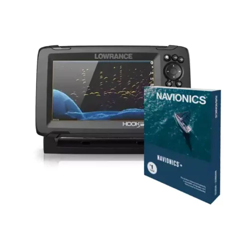 Lowrance Hook Reveal 7 SplitShot with Navionics+