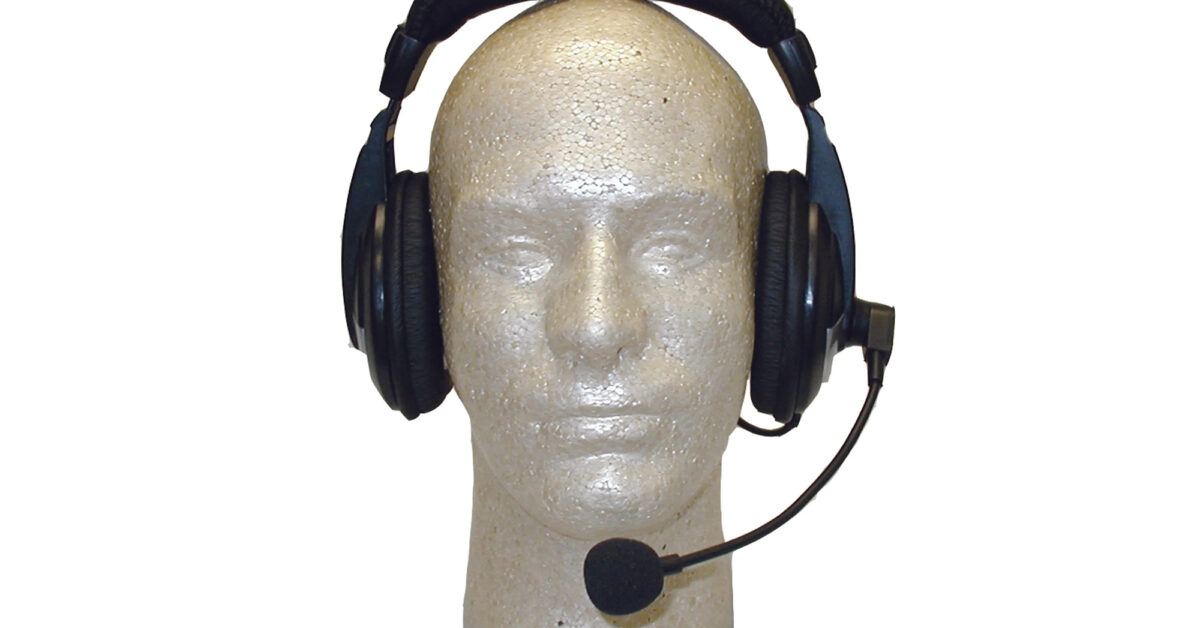 MFJ393MY Professional Boom Mic Headphone for Yaesu 8pin GPS Central